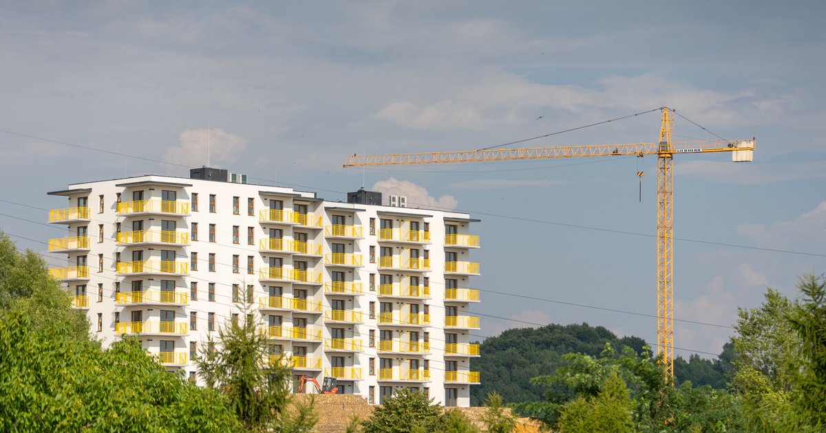 Projekt bytového domu: Viacpodlažná stavba